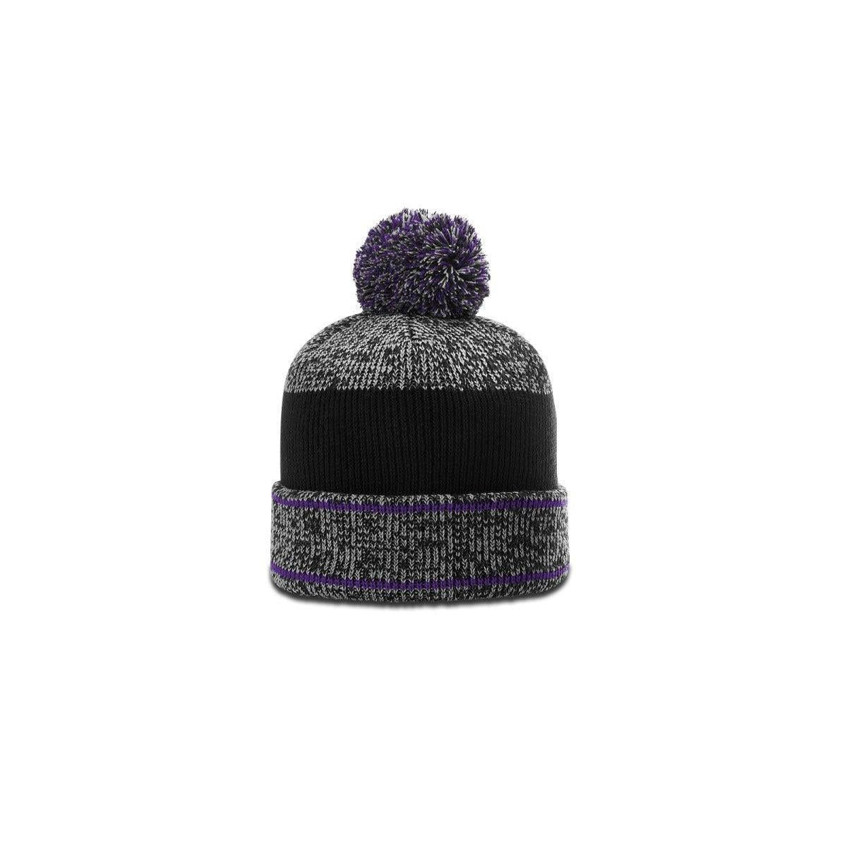 no-logo Richardson Heather Beanie W/ Cuff & Pom-Richardson-Thread Logic