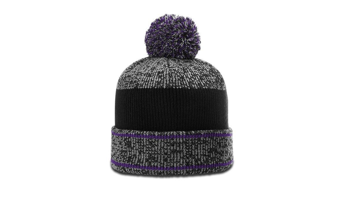 no-logo Richardson Heather Beanie W/ Cuff & Pom-Richardson-Thread Logic