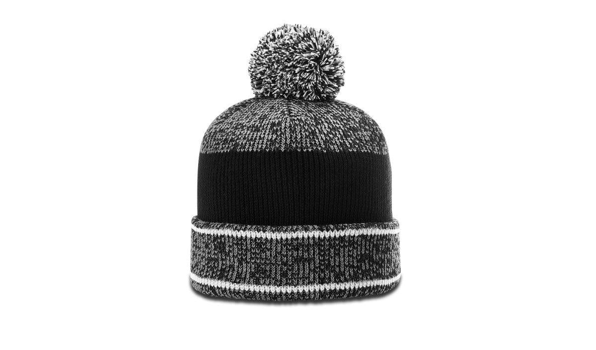 no-logo Richardson Heather Beanie W/ Cuff & Pom-Richardson-Thread Logic