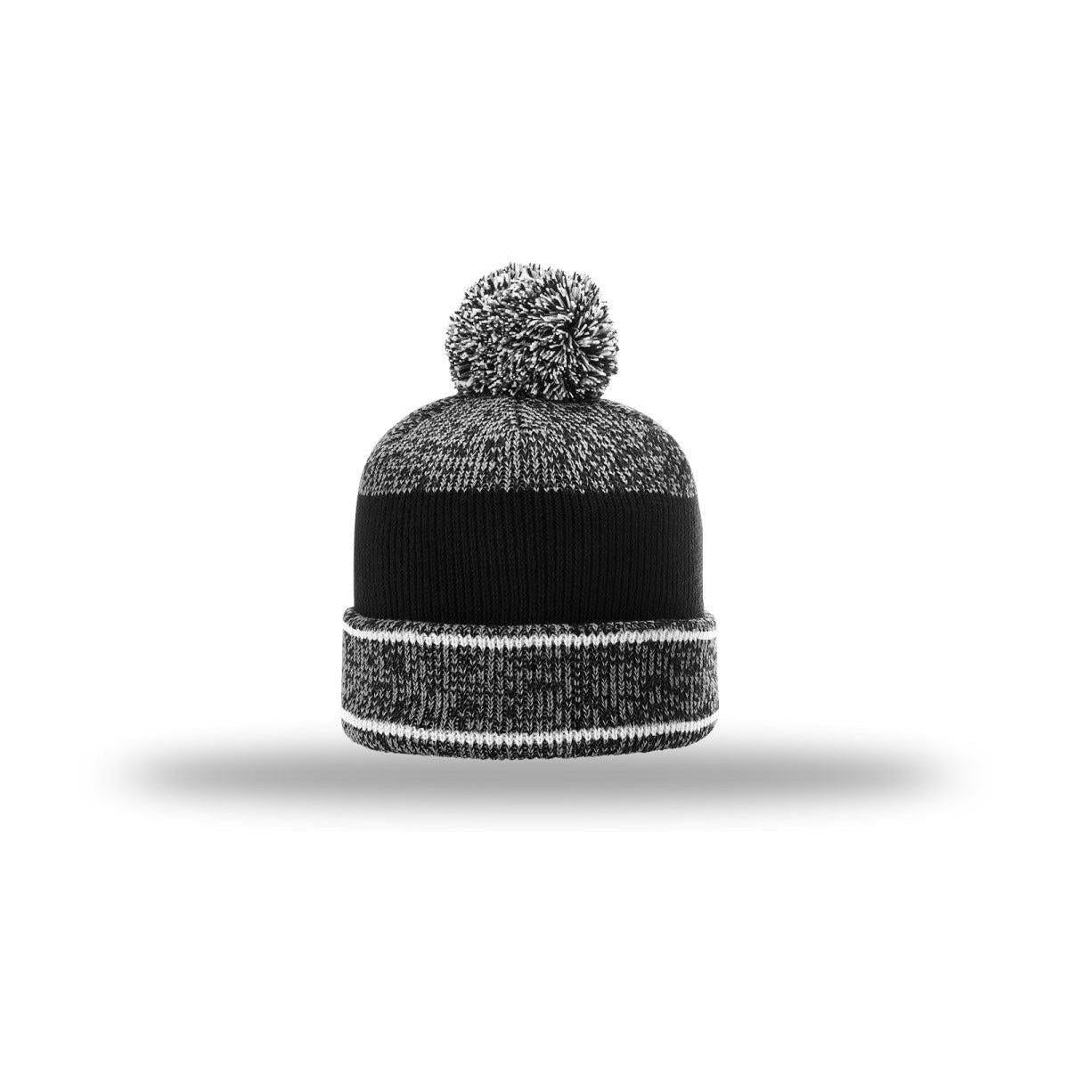 no-logo Richardson Heather Beanie W/ Cuff & Pom-Richardson-Thread Logic