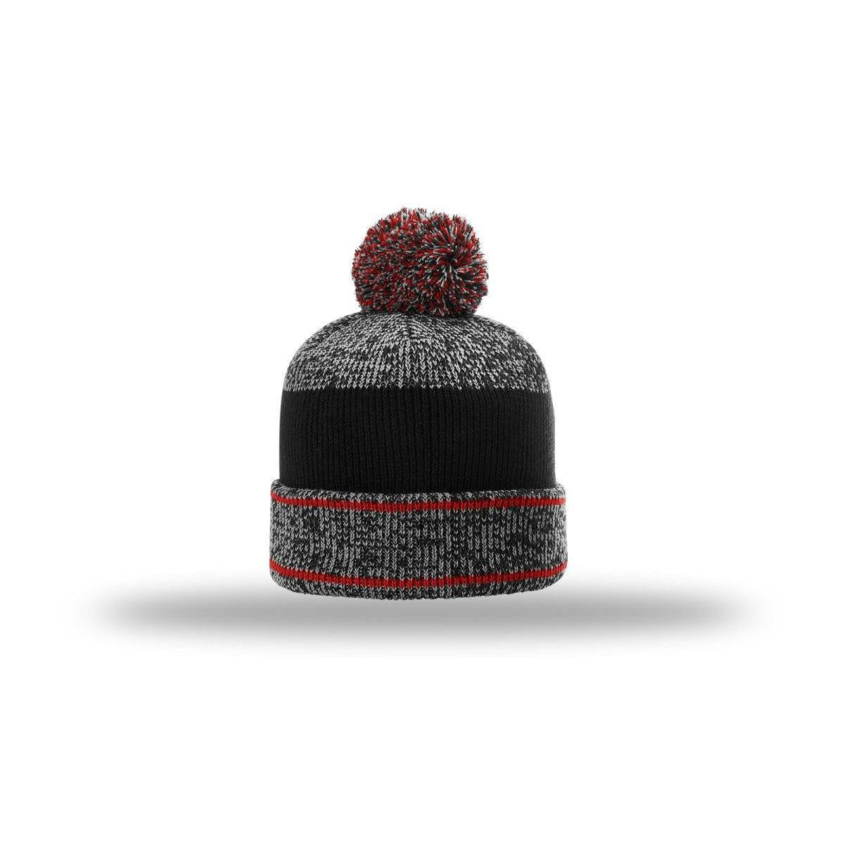 no-logo Richardson Heather Beanie W/ Cuff & Pom-Richardson-Thread Logic