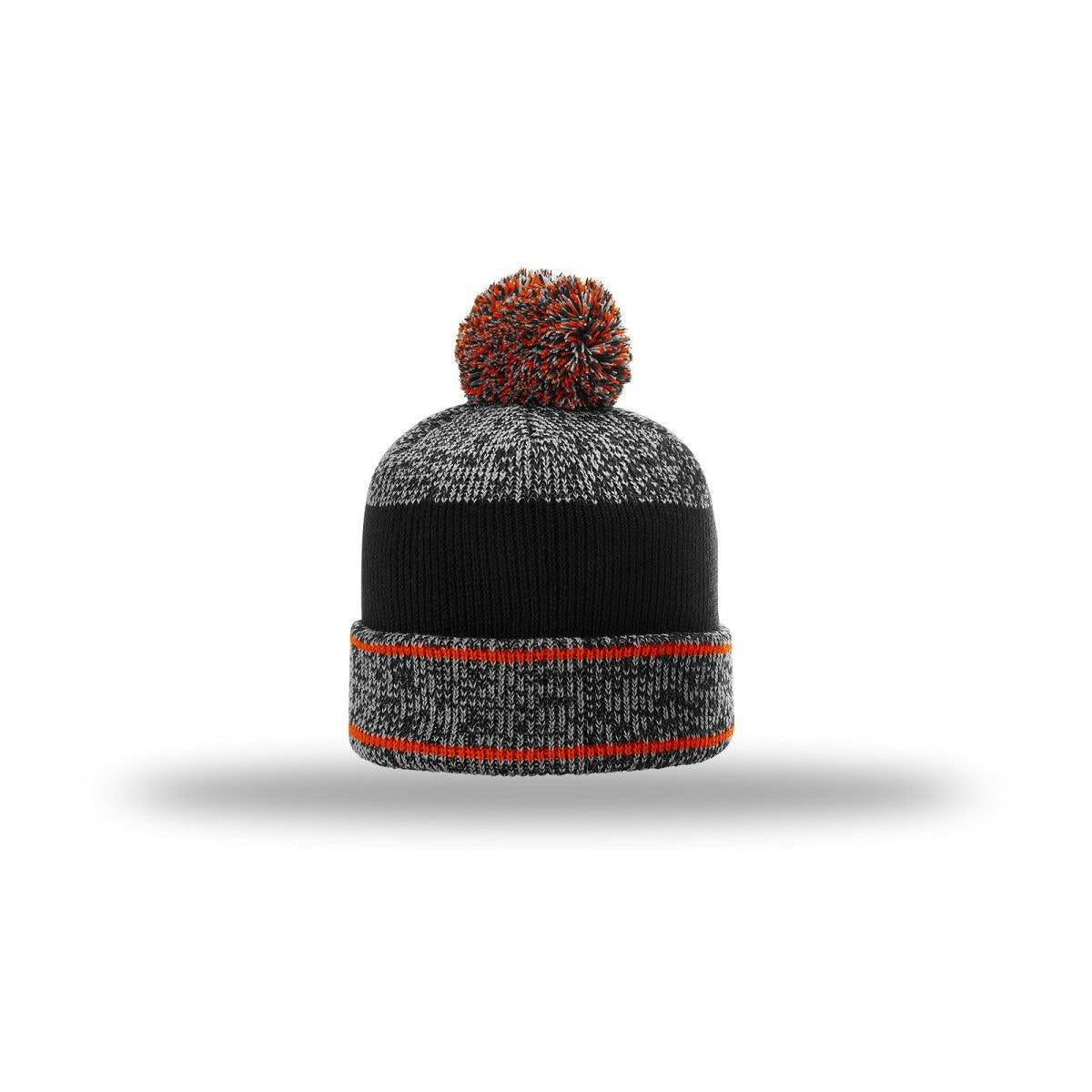 no-logo Richardson Heather Beanie W/ Cuff & Pom-Richardson-Thread Logic
