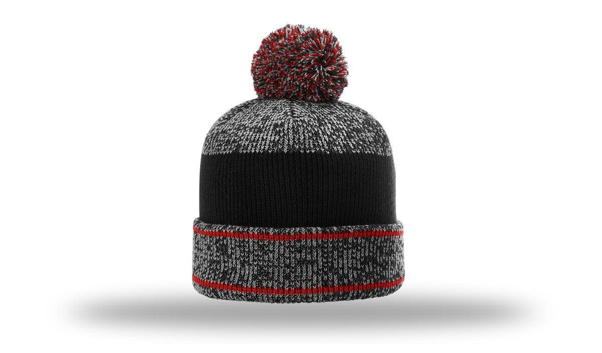 no-logo Richardson Heather Beanie W/ Cuff & Pom-Richardson-Thread Logic