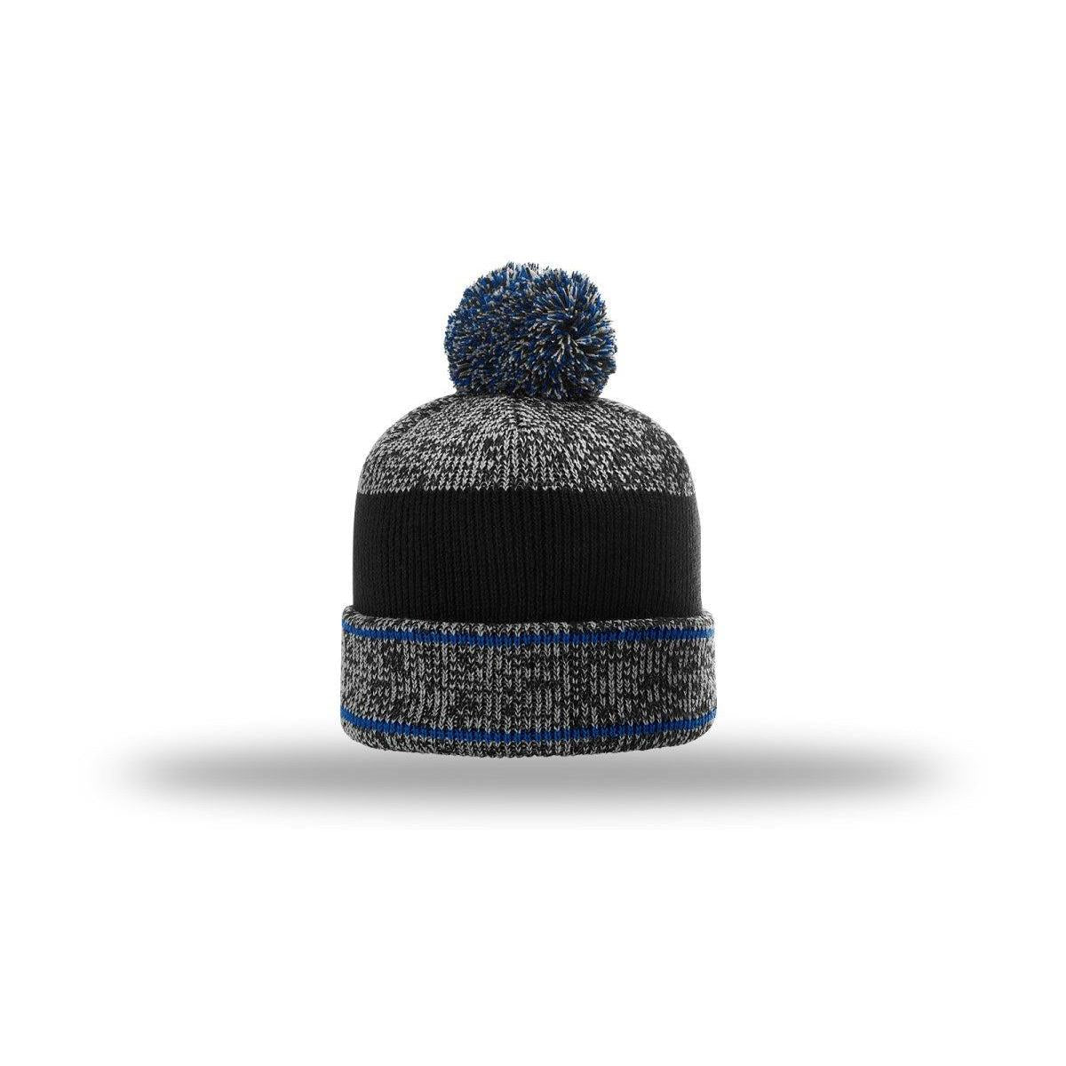 no-logo Richardson Heather Beanie W/ Cuff & Pom-Richardson-Thread Logic