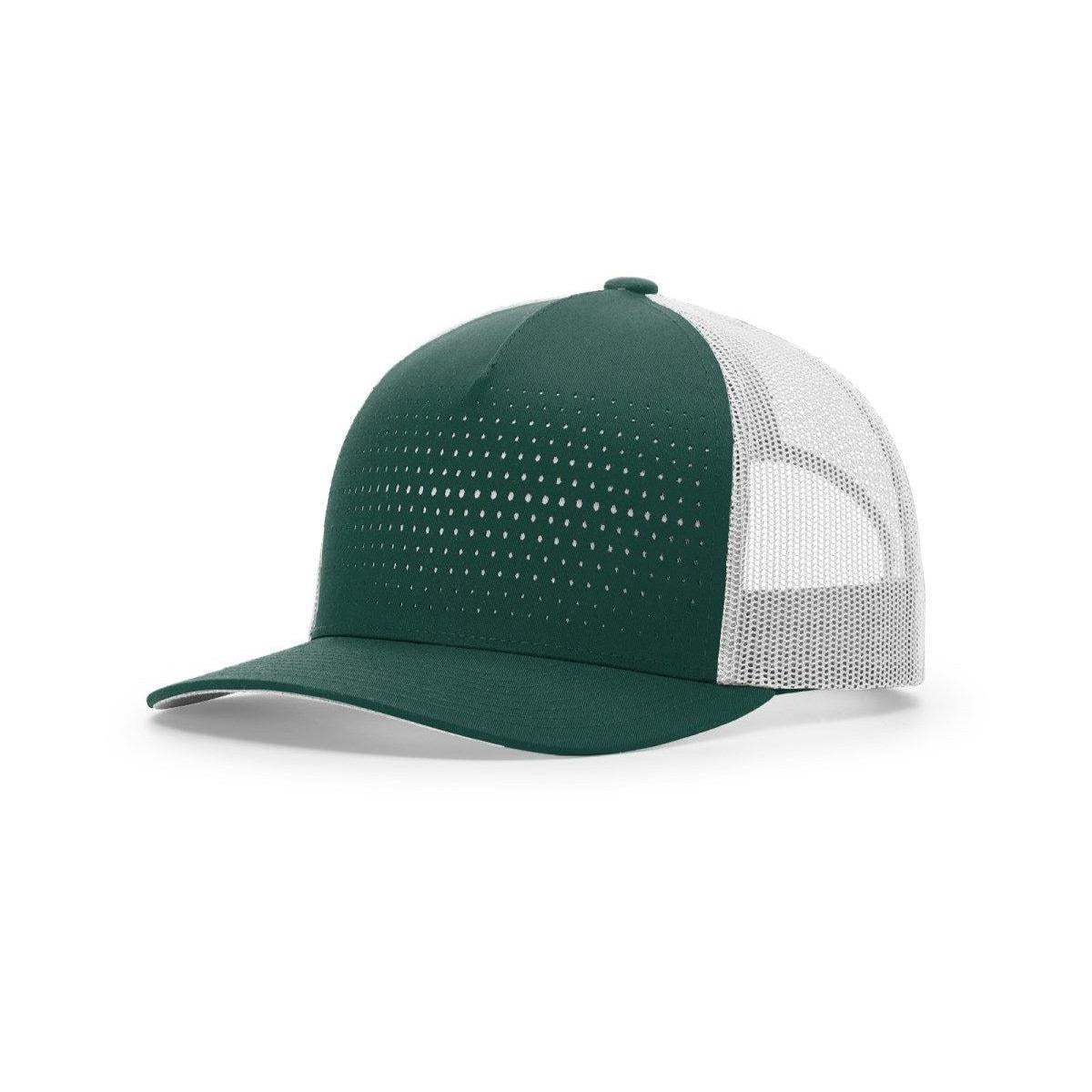 no-logo Richardson Laser Cut Five Panel Trucker-Richardson-Thread Logic
