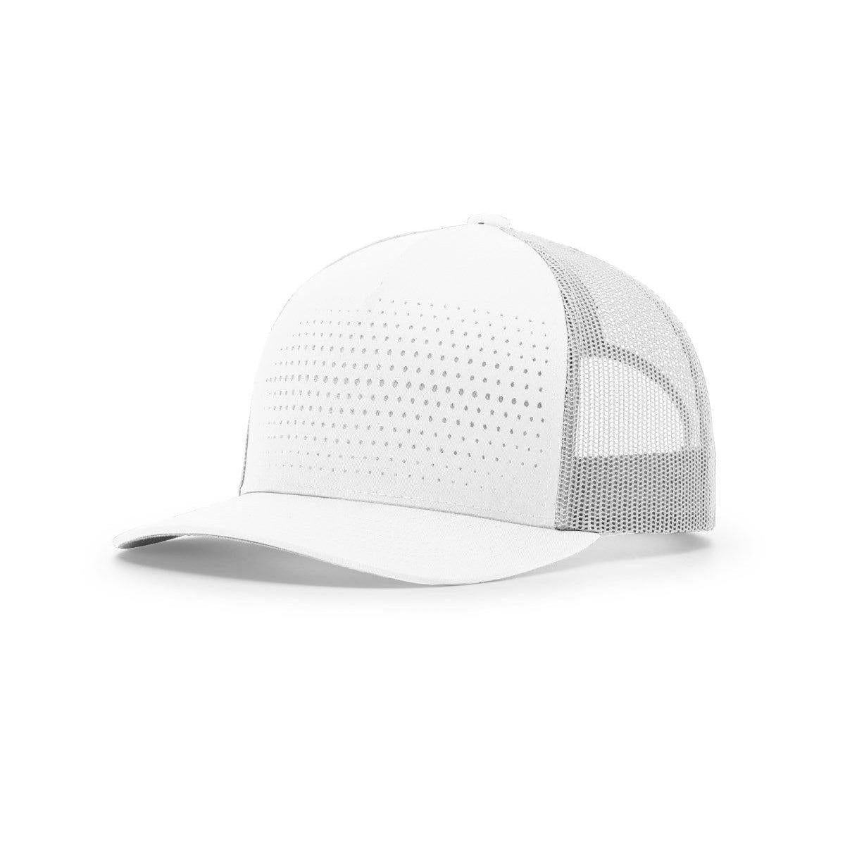 no-logo Richardson Laser Cut Five Panel Trucker-Richardson-Thread Logic