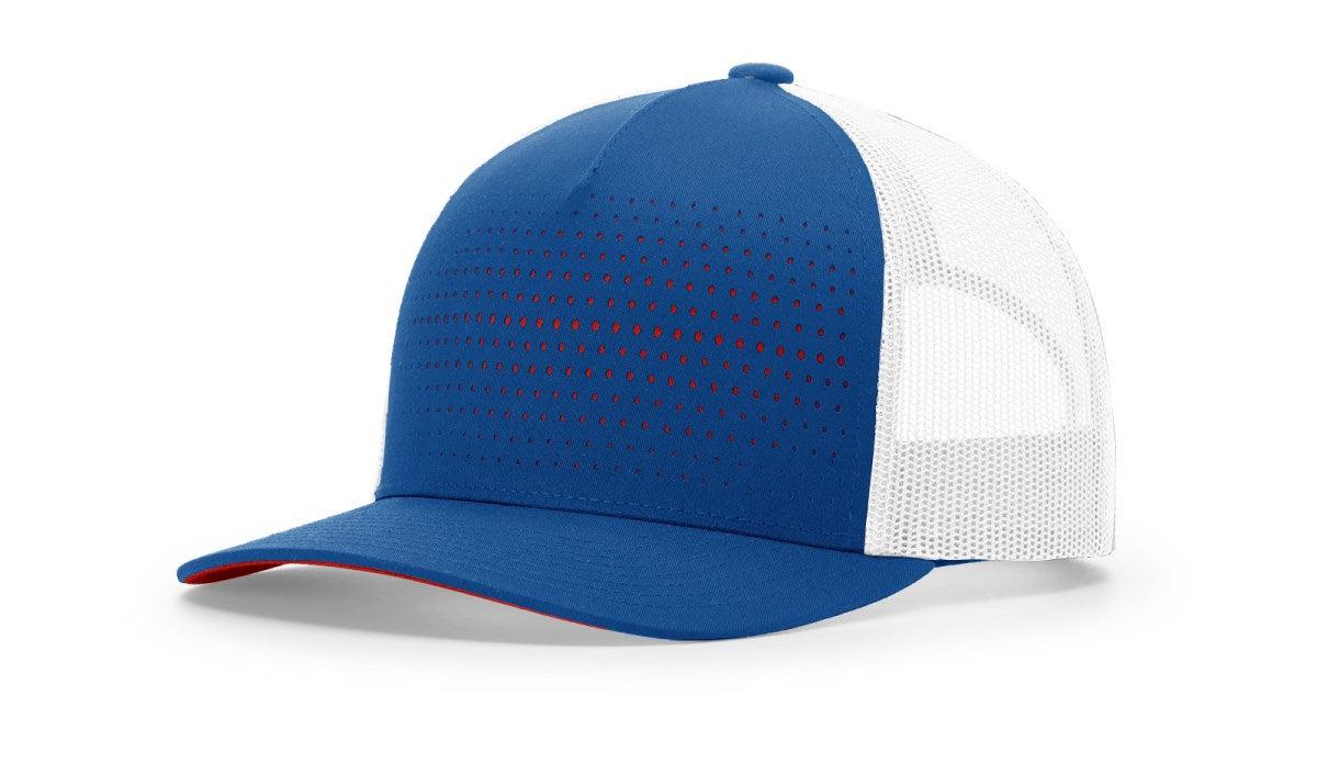 no-logo Richardson Laser Cut Five Panel Trucker-Richardson-Thread Logic