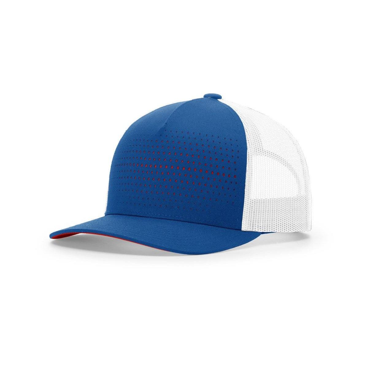 no-logo Richardson Laser Cut Five Panel Trucker-Richardson-Thread Logic