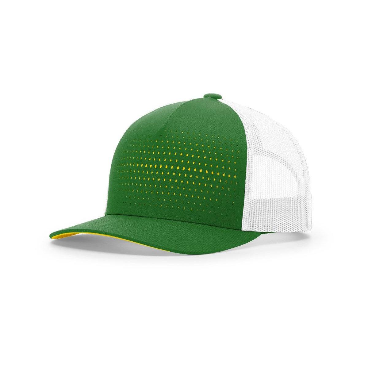 no-logo Richardson Laser Cut Five Panel Trucker-Richardson-Thread Logic