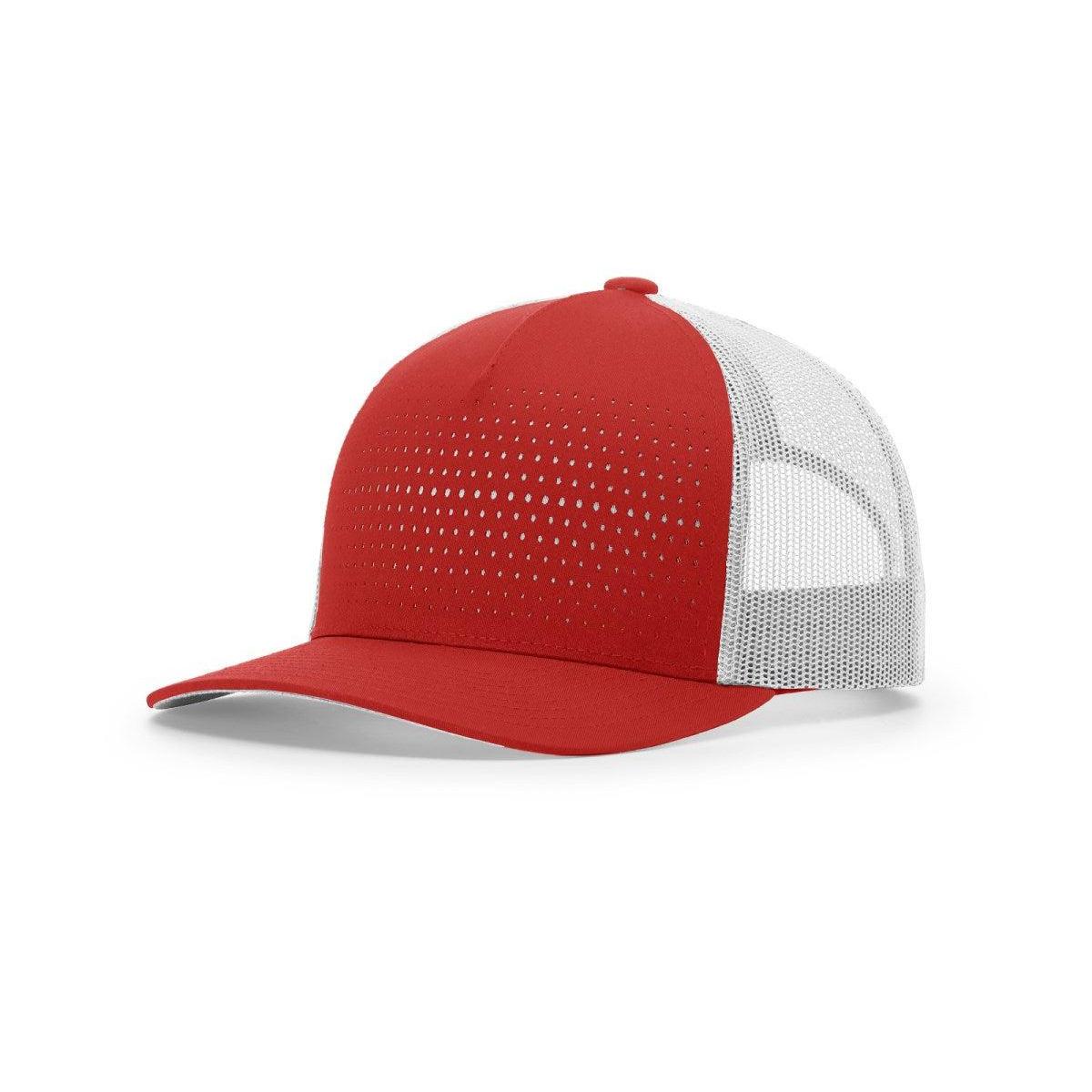 no-logo Richardson Laser Cut Five Panel Trucker-Richardson-Thread Logic