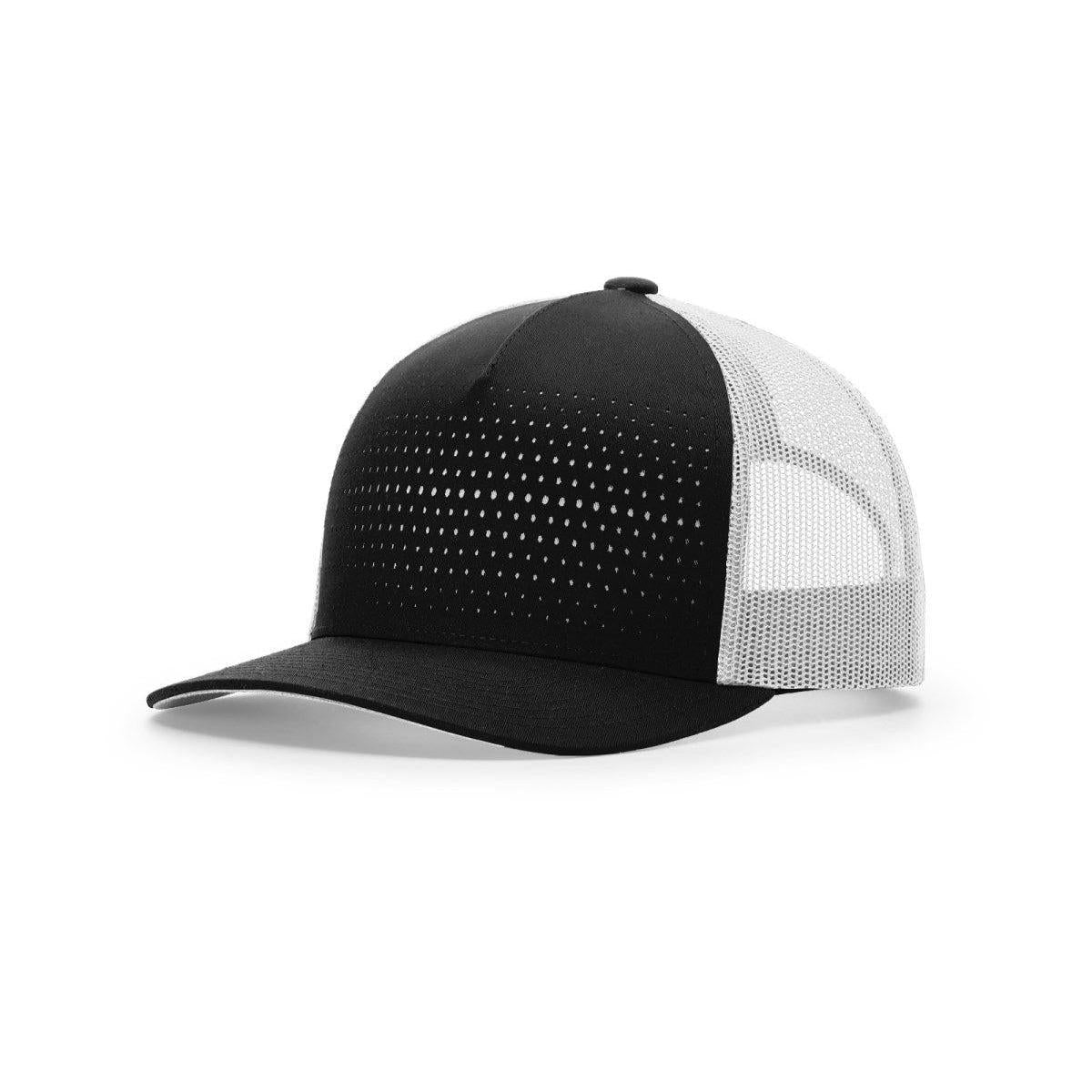 no-logo Richardson Laser Cut Five Panel Trucker-Richardson-Thread Logic