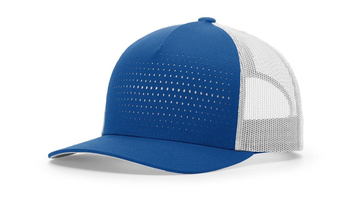 no-logo Richardson Laser Cut Five Panel Trucker-Richardson-Thread Logic