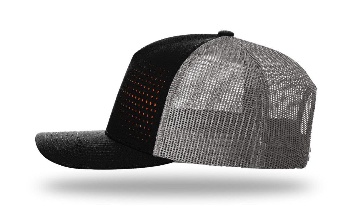 no-logo Richardson Laser Cut Five Panel Trucker-Richardson-Thread Logic