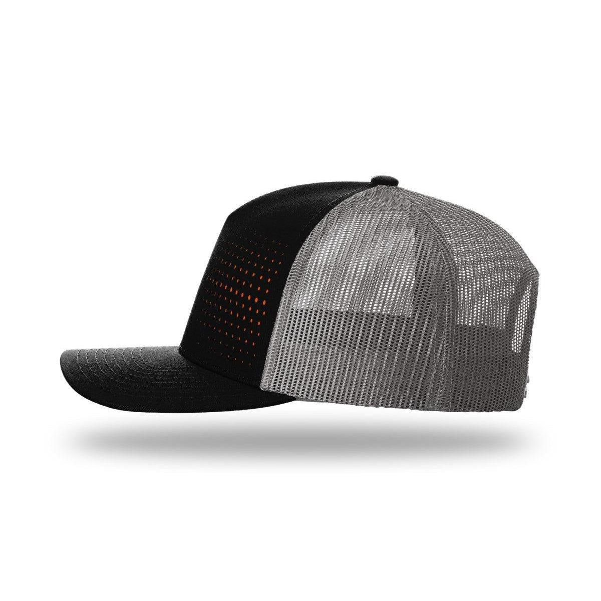 no-logo Richardson Laser Cut Five Panel Trucker-Richardson-Thread Logic