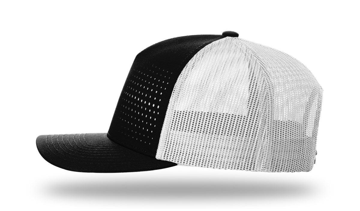 no-logo Richardson Laser Cut Five Panel Trucker-Richardson-Thread Logic