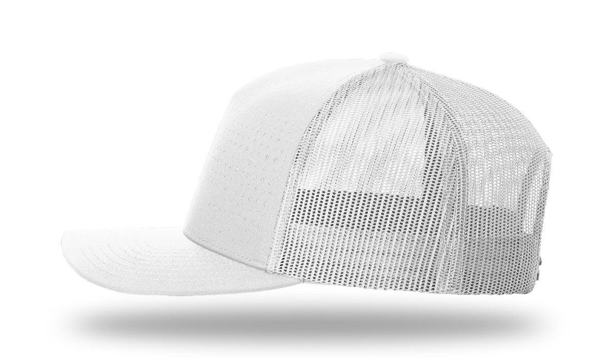 no-logo Richardson Laser Cut Five Panel Trucker-Richardson-Thread Logic