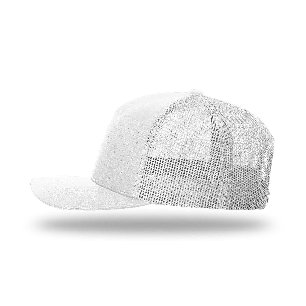 no-logo Richardson Laser Cut Five Panel Trucker-Richardson-Thread Logic