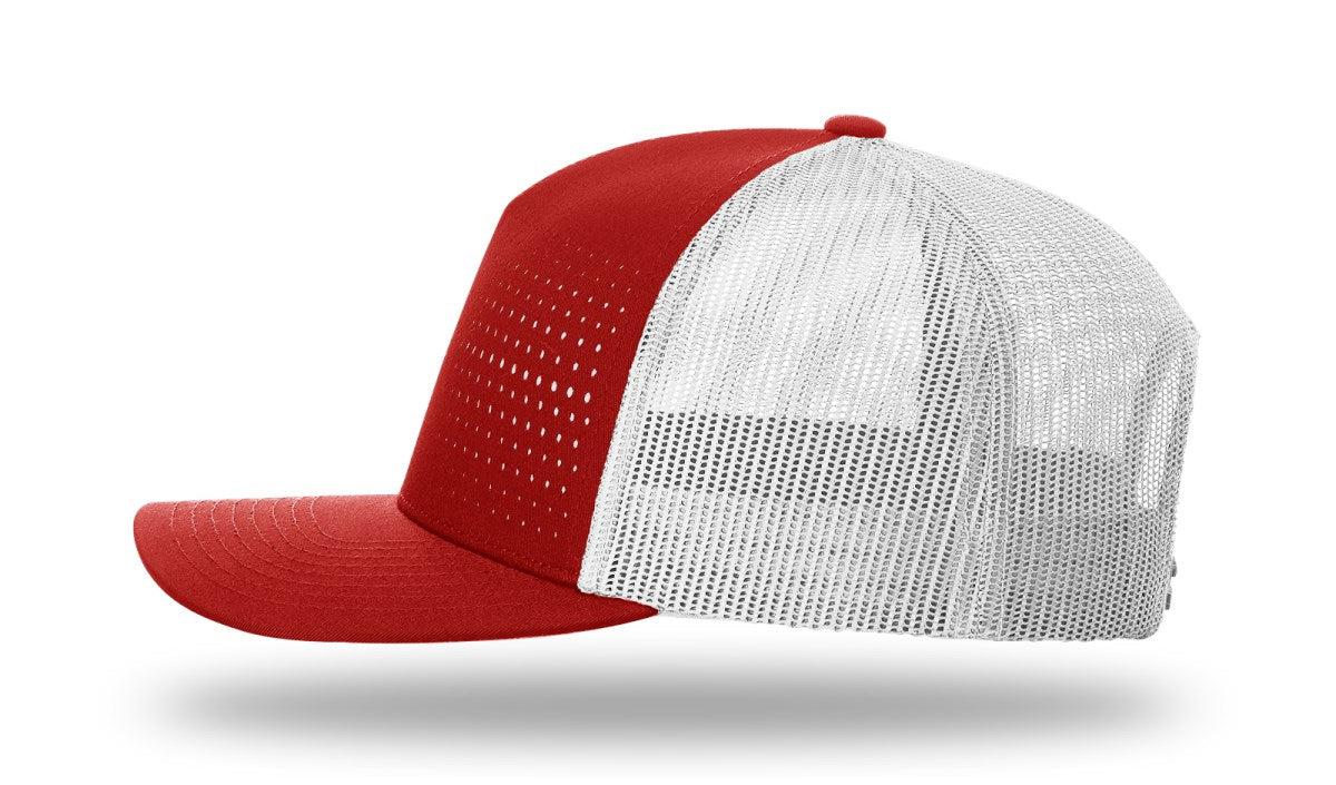 no-logo Richardson Laser Cut Five Panel Trucker-Richardson-Thread Logic