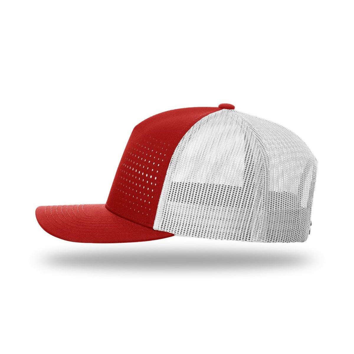 no-logo Richardson Laser Cut Five Panel Trucker-Richardson-Thread Logic