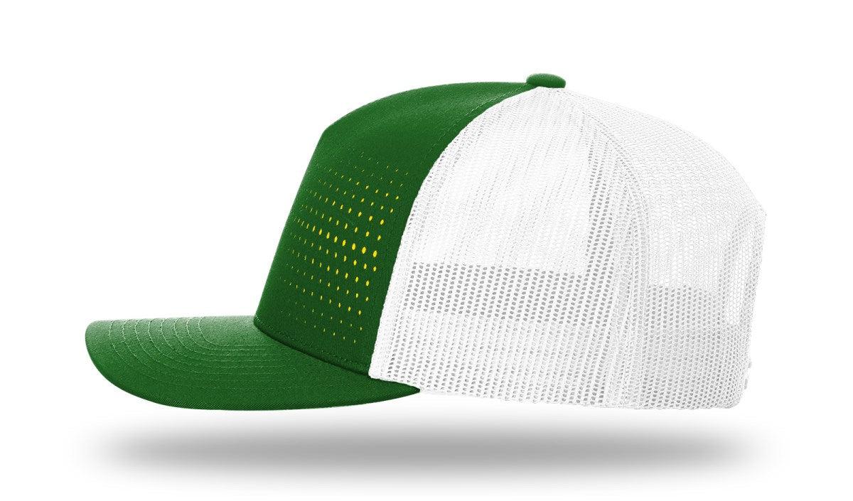 no-logo Richardson Laser Cut Five Panel Trucker-Richardson-Thread Logic