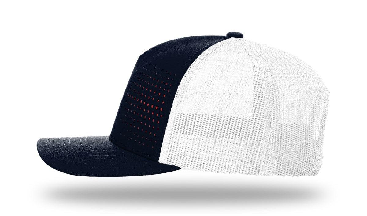no-logo Richardson Laser Cut Five Panel Trucker-Richardson-Thread Logic
