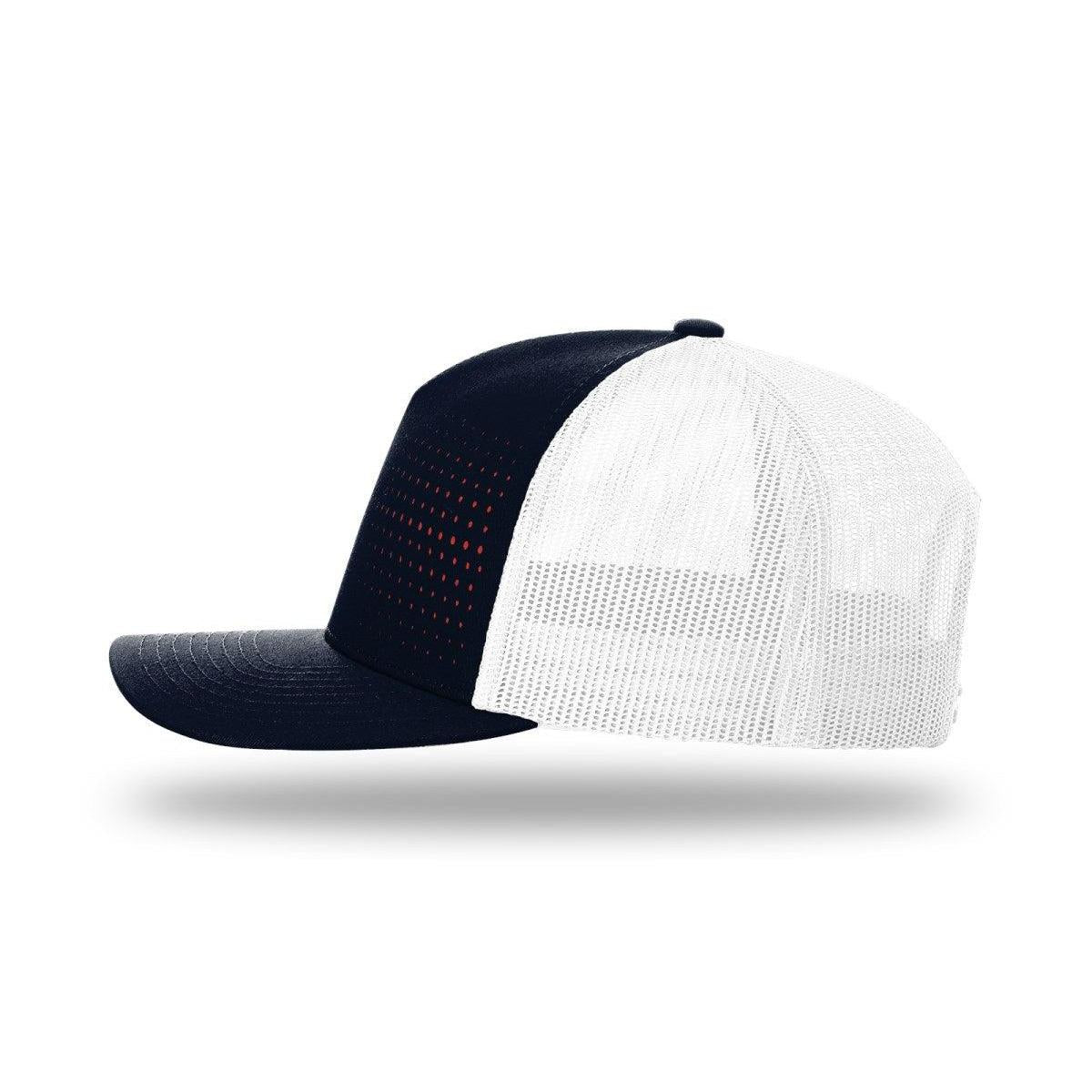no-logo Richardson Laser Cut Five Panel Trucker-Richardson-Thread Logic