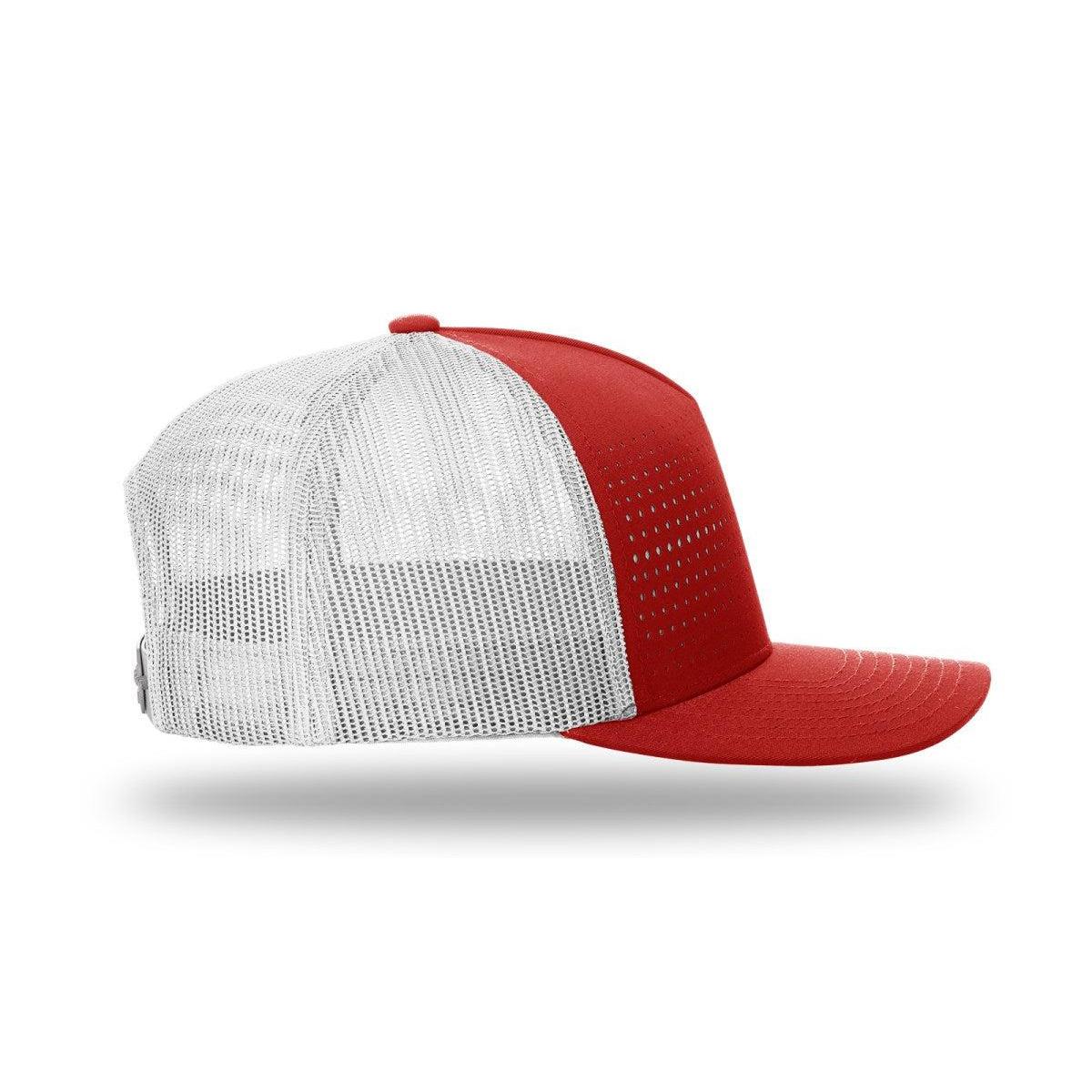 no-logo Richardson Laser Cut Five Panel Trucker-Richardson-Thread Logic