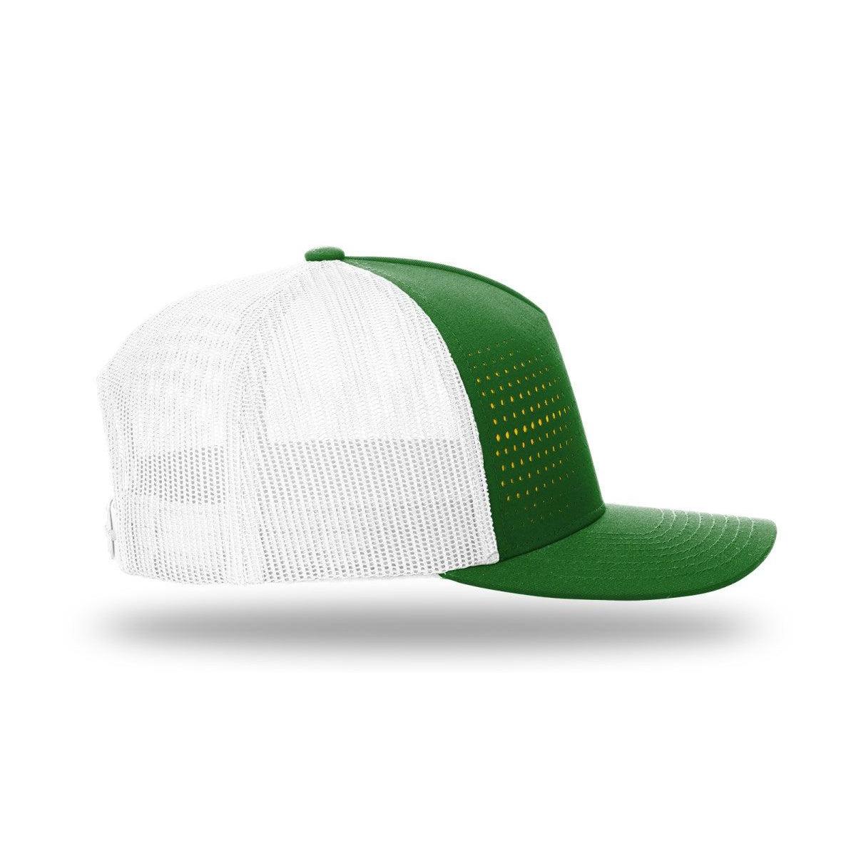 no-logo Richardson Laser Cut Five Panel Trucker-Richardson-Thread Logic