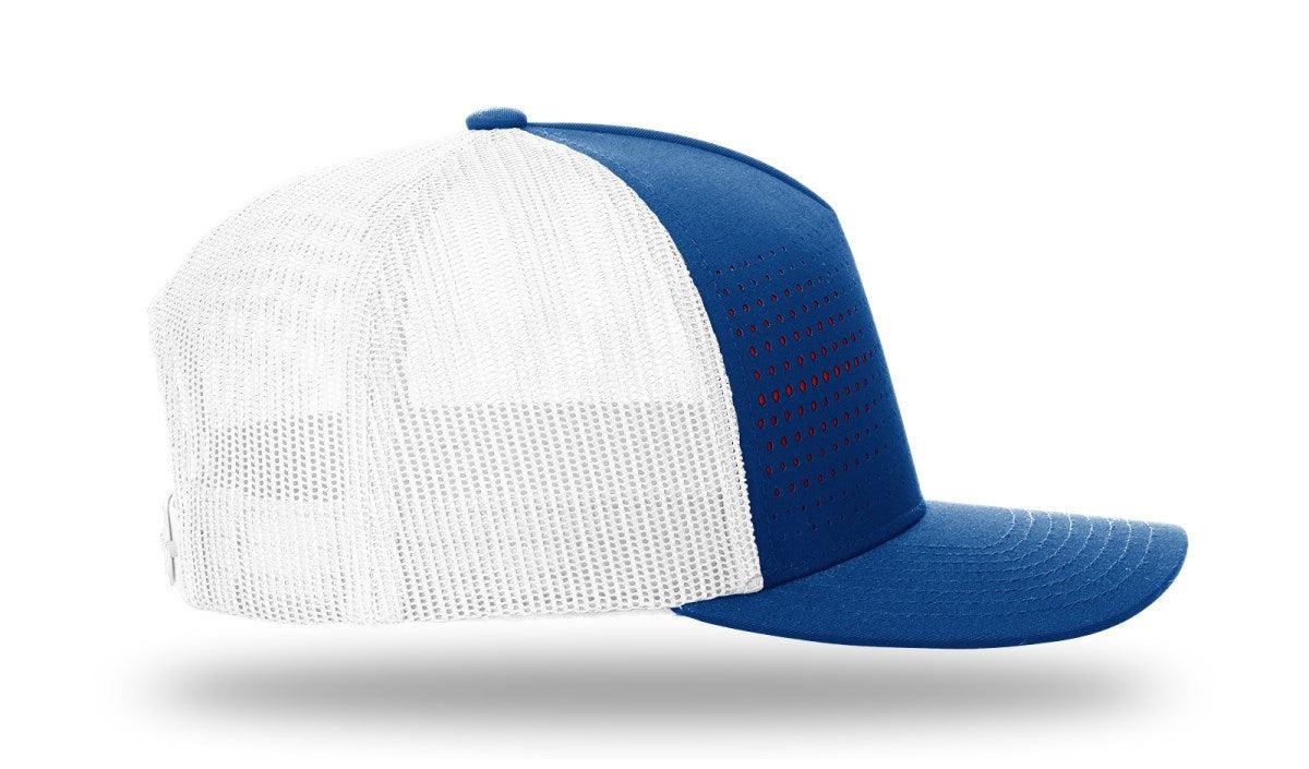 no-logo Richardson Laser Cut Five Panel Trucker-Richardson-Thread Logic