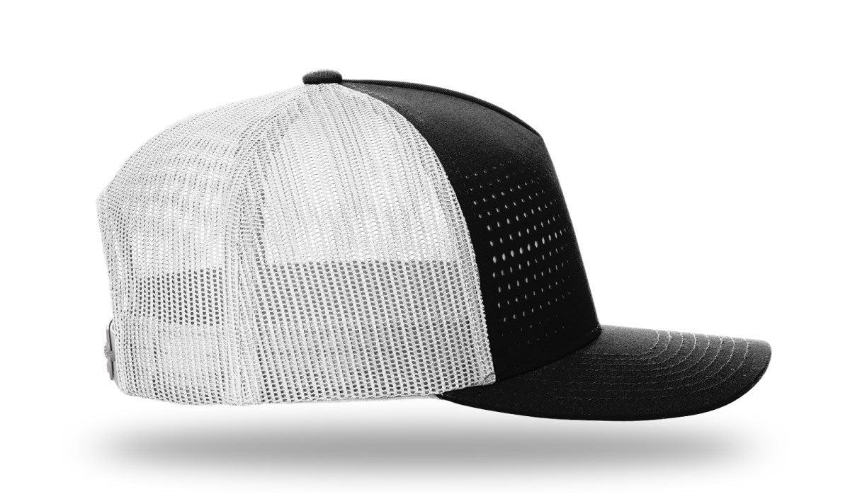 no-logo Richardson Laser Cut Five Panel Trucker-Richardson-Thread Logic