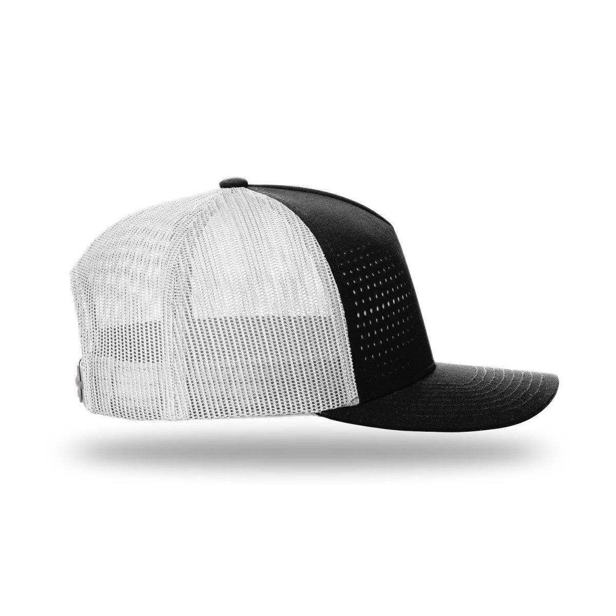 no-logo Richardson Laser Cut Five Panel Trucker-Richardson-Thread Logic