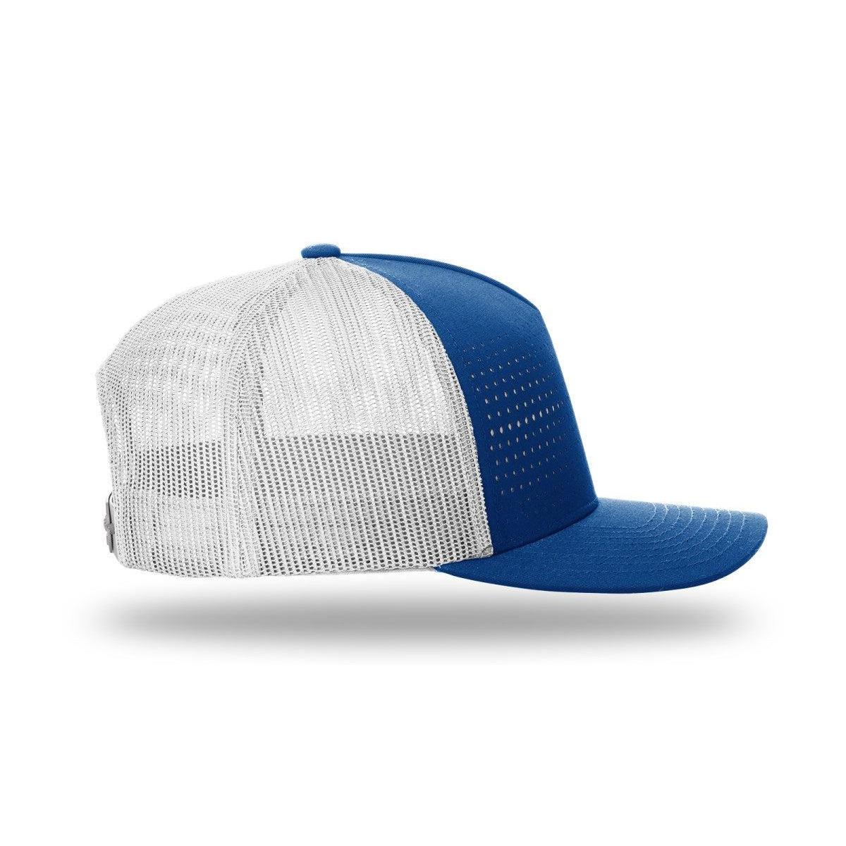 no-logo Richardson Laser Cut Five Panel Trucker-Richardson-Thread Logic