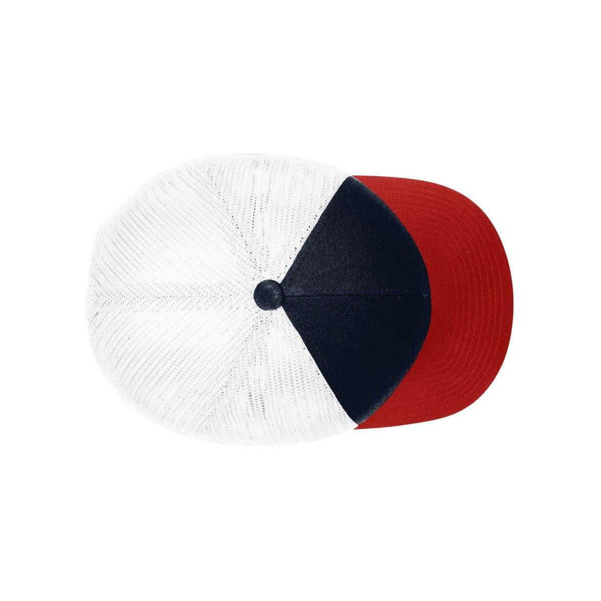 no-logo Richardson Laser Cut Five Panel Trucker-Richardson-Thread Logic
