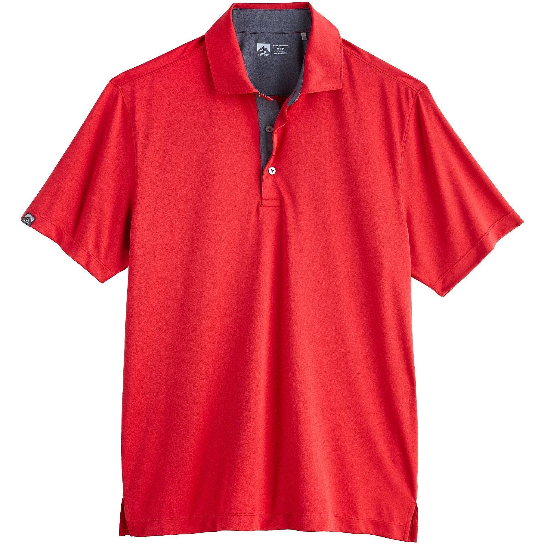 Storm Creek Visionary III Solid Short Sleeve Polo
