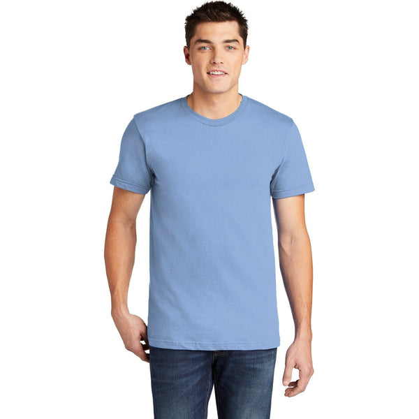 no-logo CLOSEOUT - American Apparel USA Collection Fine Jersey T-Shirt-American Apparel-Baby Blue-XS-Thread Logic