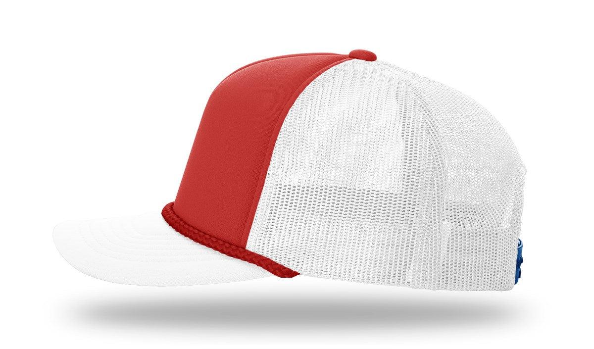 no-logo Richardson Low Pro Foamie Trucker-Richardson-Thread Logic