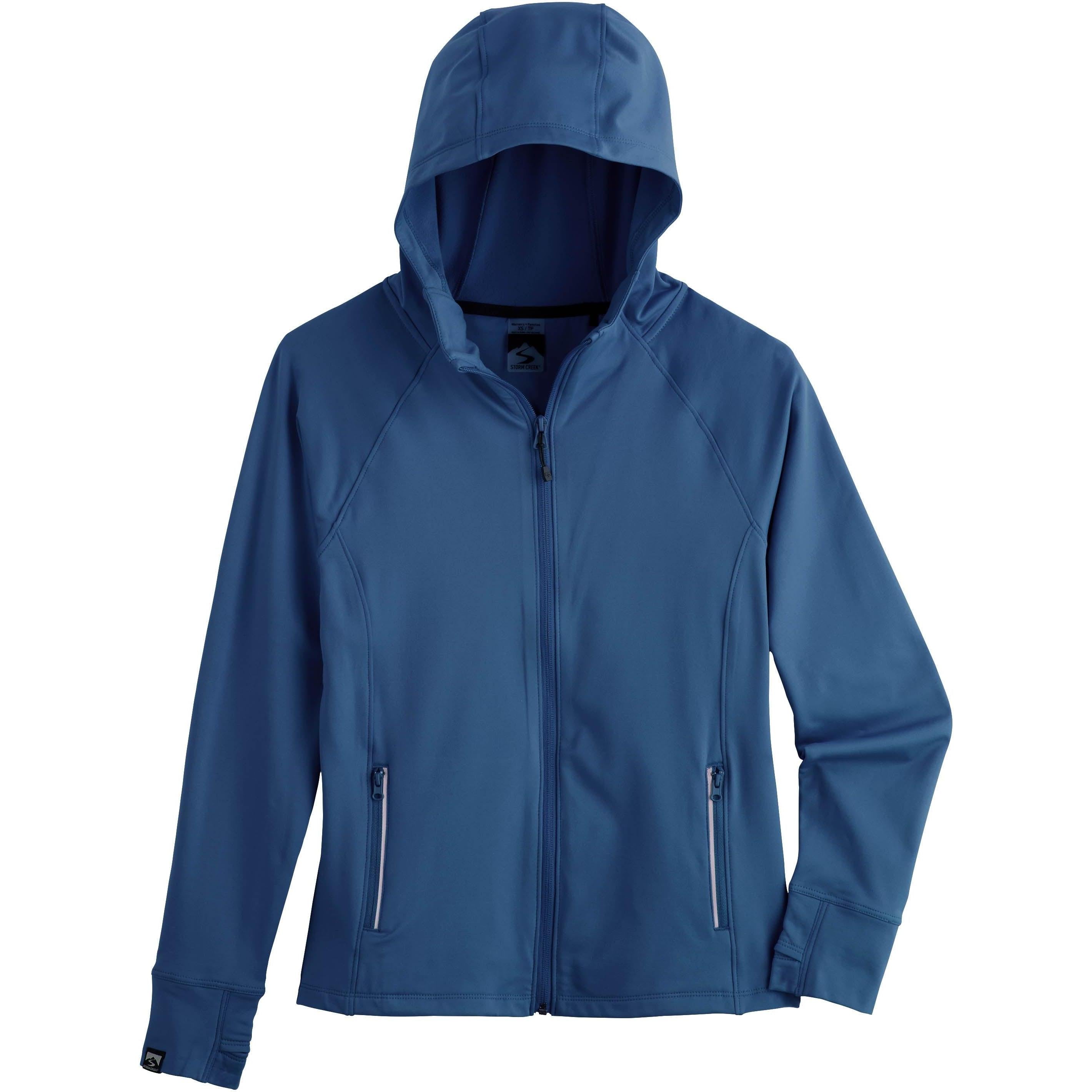 Storm Creek Women's Weekender Performance Fleece Full Zip Hoodie