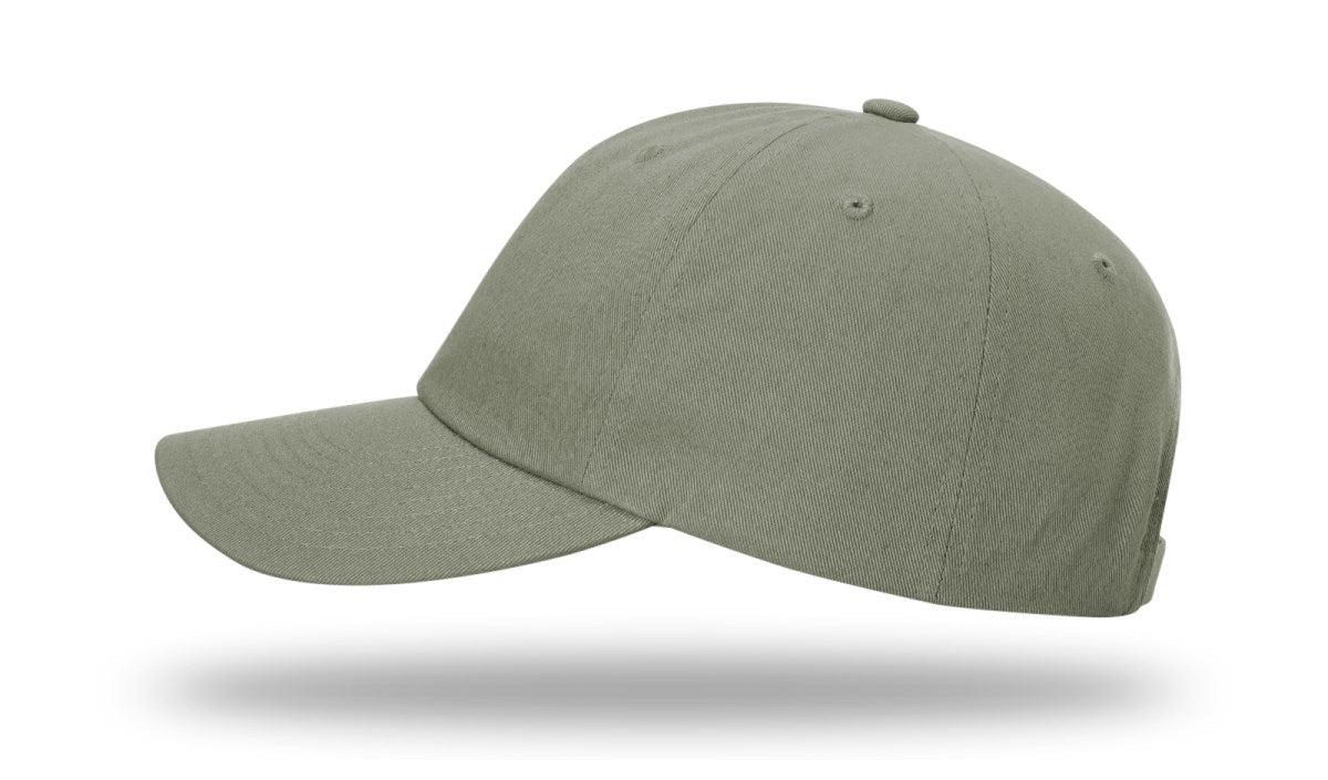 no-logo Richardson Premium Cotton Dad Hat-Richardson-Thread Logic