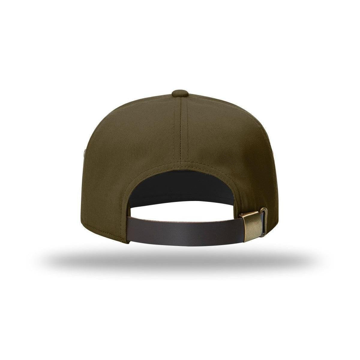 no-logo Richardson 7 Panel Twill Strapback-Richardson-Thread Logic