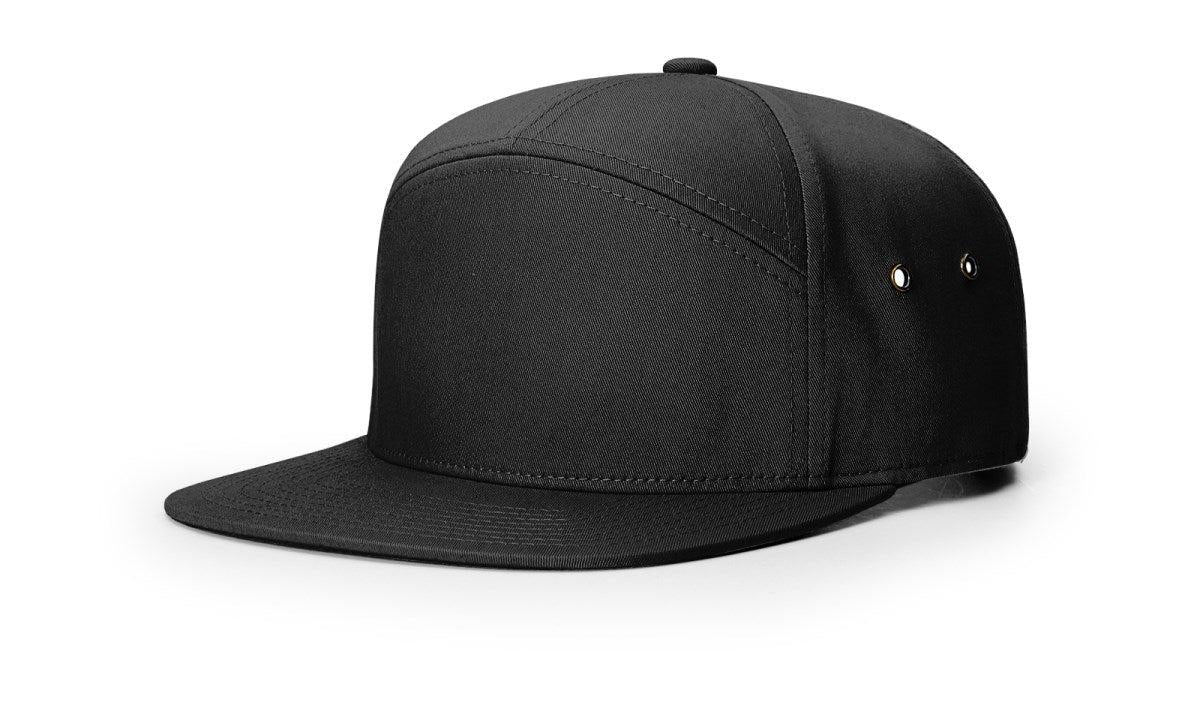 no-logo Richardson 7 Panel Twill Strapback-Richardson-Thread Logic