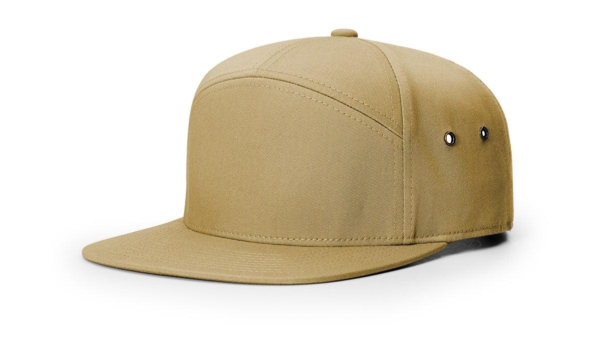 no-logo Richardson 7 Panel Twill Strapback-Richardson-Thread Logic