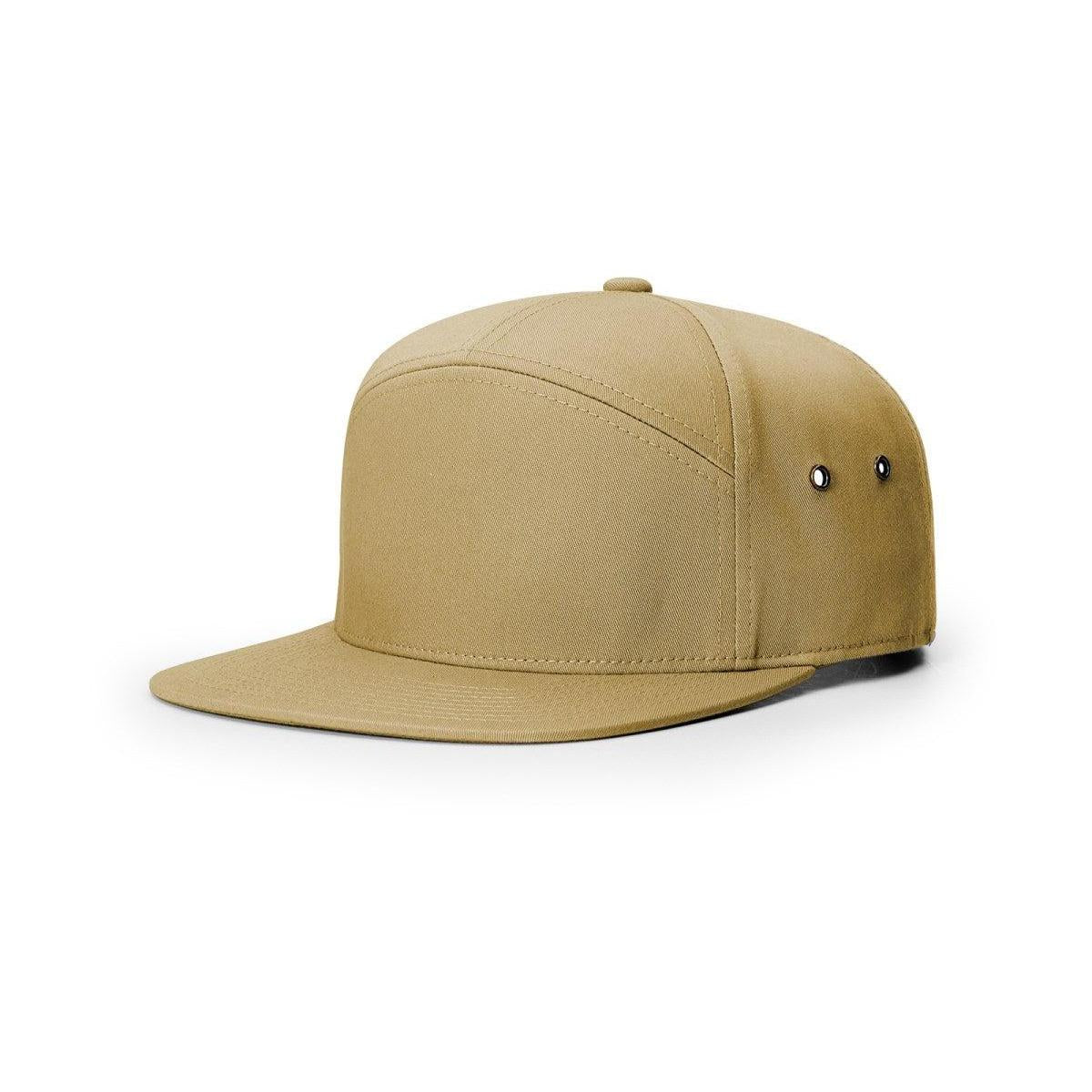no-logo Richardson 7 Panel Twill Strapback-Richardson-Thread Logic