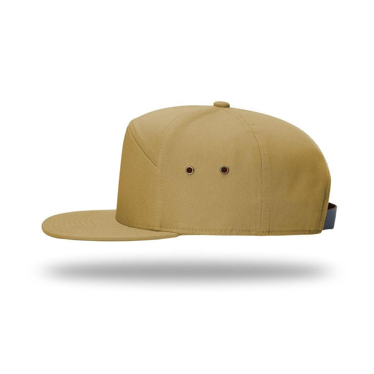 no-logo Richardson 7 Panel Twill Strapback-Richardson-Thread Logic