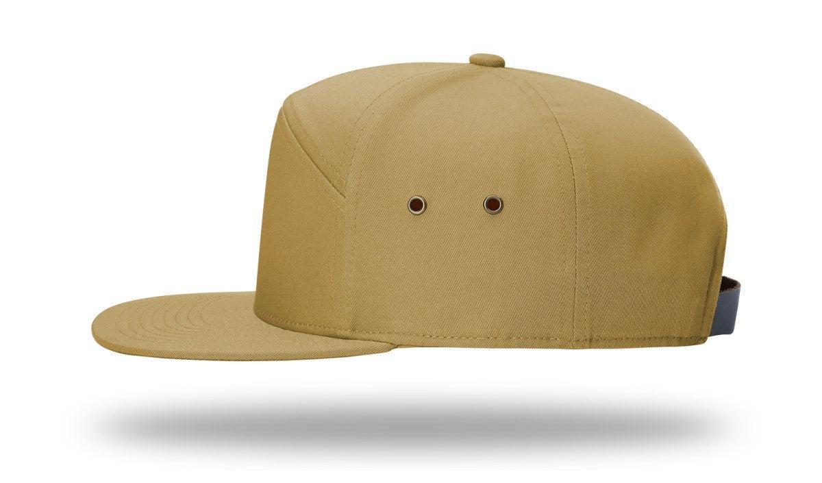 no-logo Richardson 7 Panel Twill Strapback-Richardson-Thread Logic
