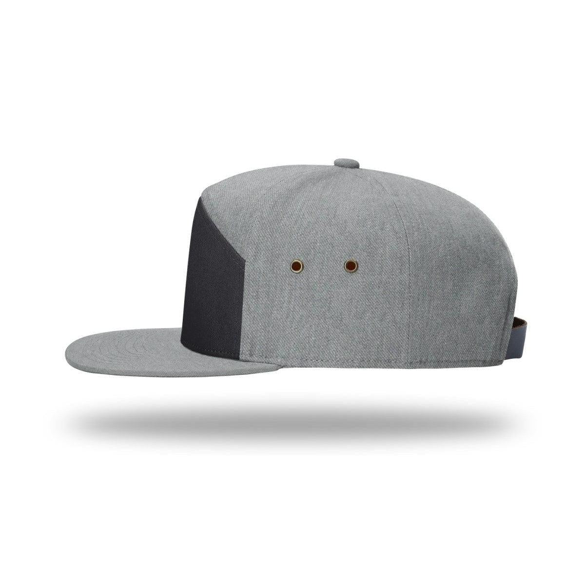 no-logo Richardson 7 Panel Twill Strapback-Richardson-Thread Logic
