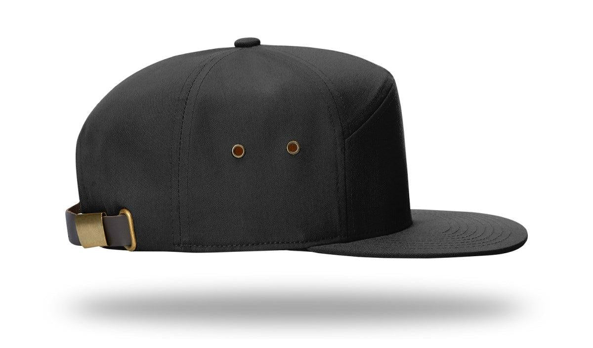 no-logo Richardson 7 Panel Twill Strapback-Richardson-Thread Logic