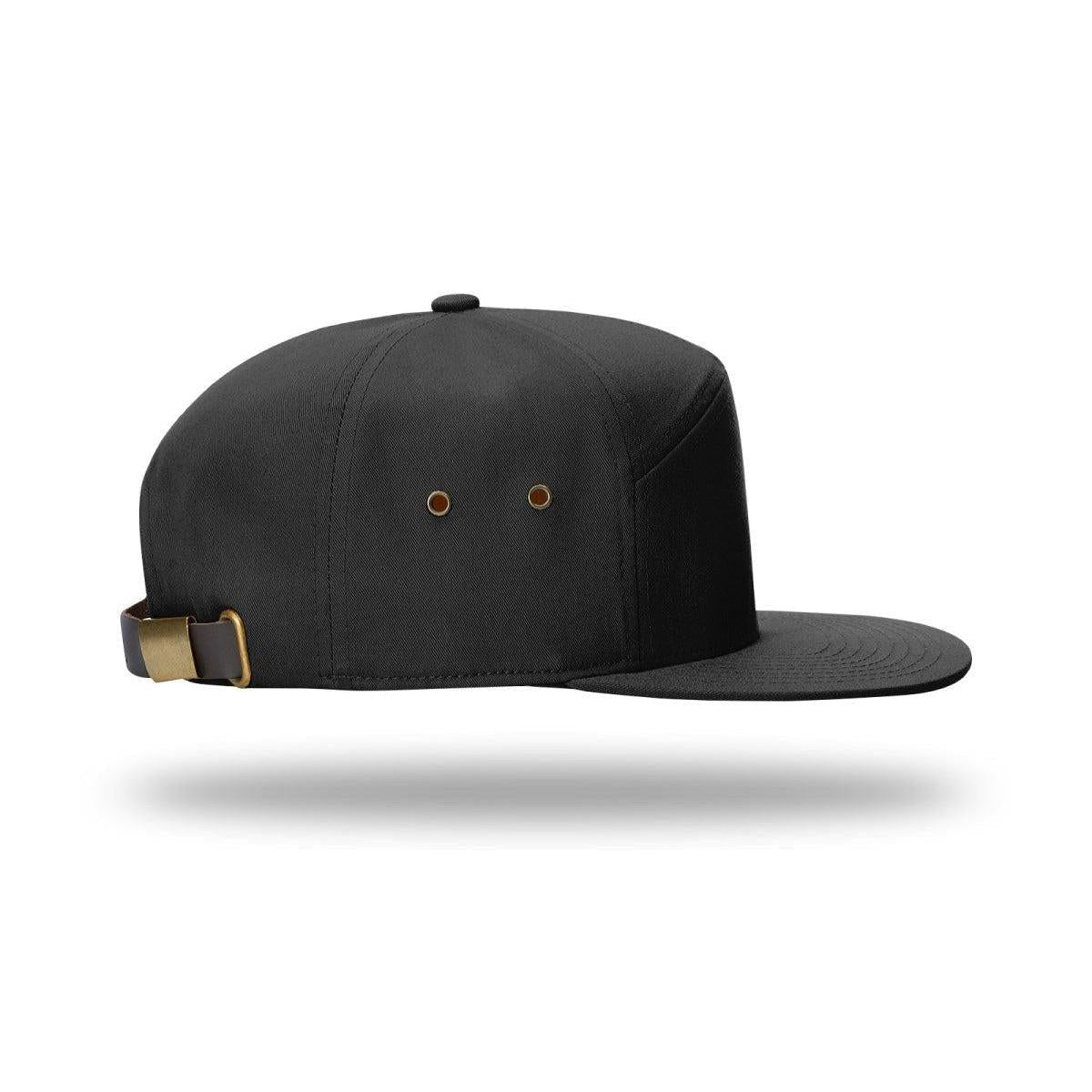 no-logo Richardson 7 Panel Twill Strapback-Richardson-Thread Logic