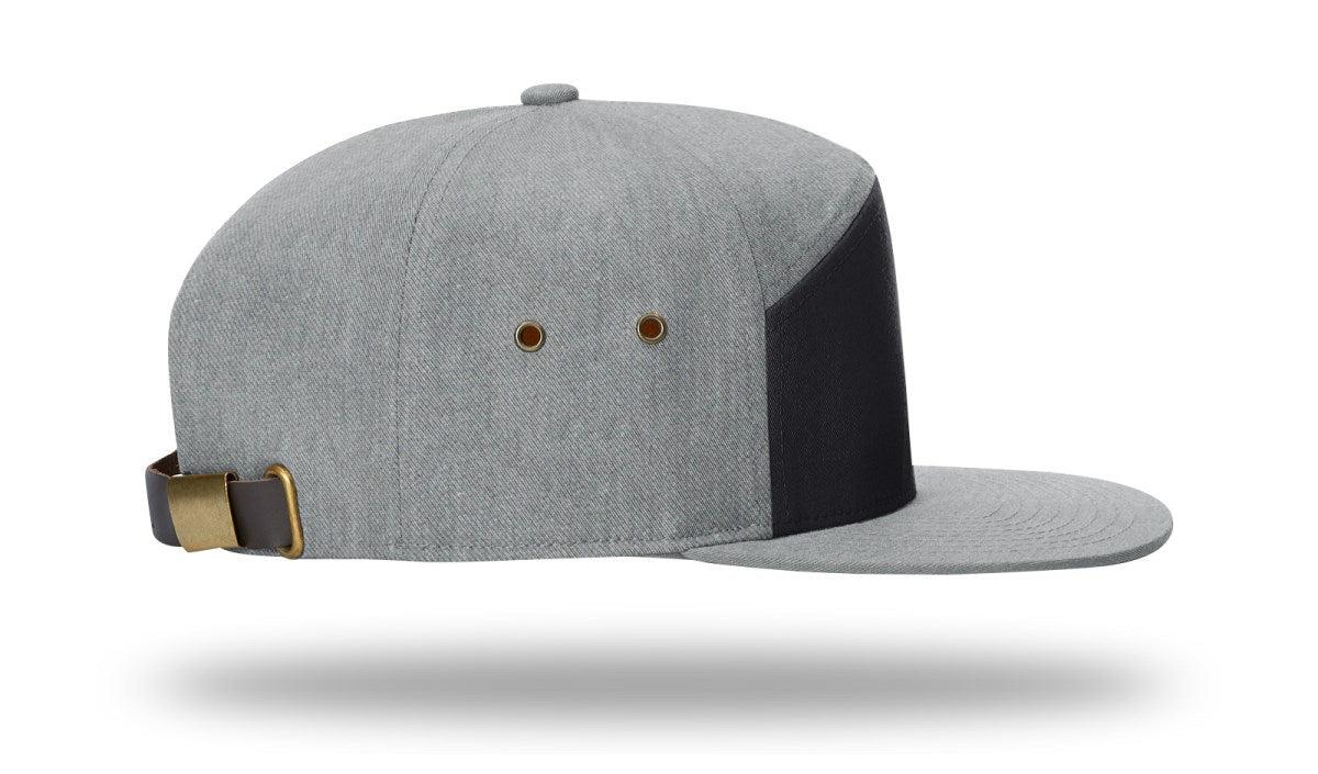 no-logo Richardson 7 Panel Twill Strapback-Richardson-Thread Logic