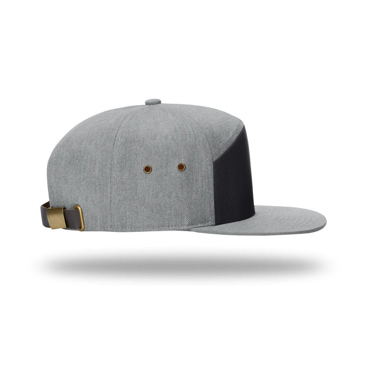 no-logo Richardson 7 Panel Twill Strapback-Richardson-Thread Logic