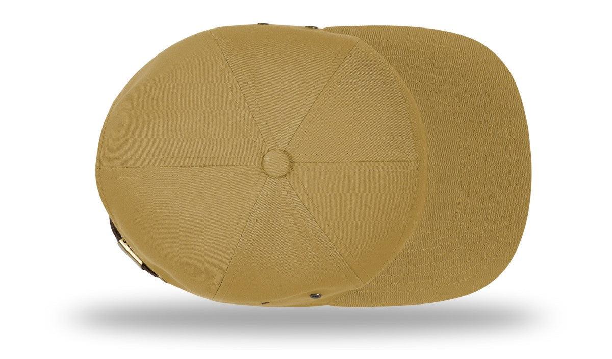 no-logo Richardson 7 Panel Twill Strapback-Richardson-Thread Logic